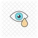 Sadness Sarrow Eye Icon