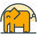 Safari Elephant Zoo Icon