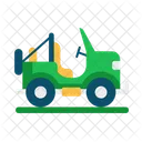 Safari Car Flat Icon