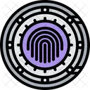 Safe Fingerprint Vault Icon