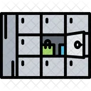 Safe Door Box Icon