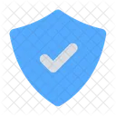 Shield Check Protection Safe Icon