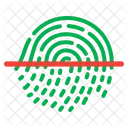 Safe Fingerprint Look Icon