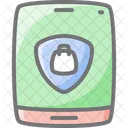 Safe Shopping Awesome Lineal Icon Icon