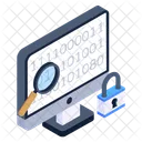 Code Analysis Safe Binary Search Binary Analysis Icon