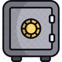 Safe Box Bank Vault Bank Locker Icon