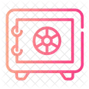 Safe Box Saving Money Icon