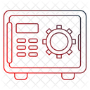 金庫、ロッカー、銀行ロッカー アイコン