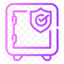 Safe Box Money Storage Icon