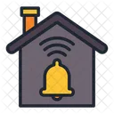 Safe Box Home Bell Smart Bell Icon