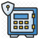 Safe Box Bank Locker Digital Locker Icon