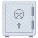 Safe Box Bank Secure Icon