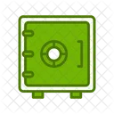 Safe Box Electrical Devices Bank Icon