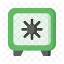 Safe Box Deposit Storage Icon