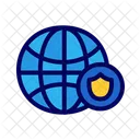 Safe Browser Secure Browsing Cybersecurity Icon