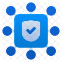 Safe Cyber Security  Icon