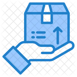 Safe Delivery Hand  Icon