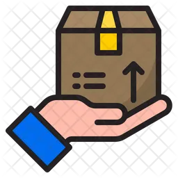 Safe Delivery Hand  Icon