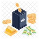 Safe Deposit Box  Icon