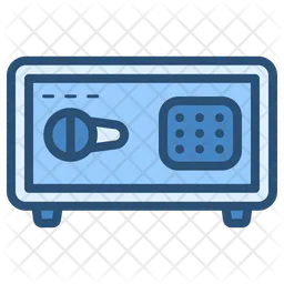 Safe Deposit Box  Icon