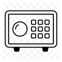 Safe Deposit Box Security Bank Locker Icon