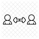 Safe Distance Pandemic Social Distance Icon
