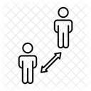 Safe Distance Icon