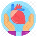 Protected Heart Safe Heart Heart Care Icon