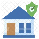 Home Insurance Safe Home Safe House Icon