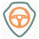 Safe Car Insurance Icon