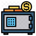 Strongbox Safe Box Money Icon