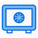 Bank Safe Security Icon