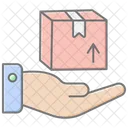 Safe Shipping Lineal Color Icon Icon