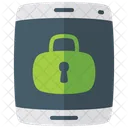 Mobile Lock Flat Icon Icon