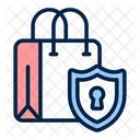 Safe Shopping Security Icon