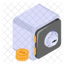 Safe Vault Bank Icon