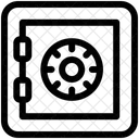 Business Banking Safe Icon