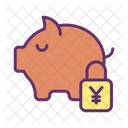 Msafe Lock Money Safe Yen Savings Secure Savings Icon