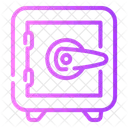 Safebox Locker Saving Icon