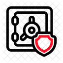 Safebox Shield Security Icon