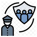 Police Protect Safeguard Icon