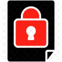 Locking Brilliance Design Fortress Digital Shield Icon