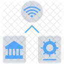 Safety Wireless Security Bank Icon