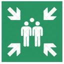 Safety Meeting Point Icon