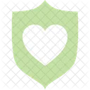Safety Heart Protection Icon