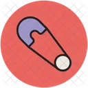 Safety Pin Security Icon