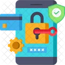 Cyber Crimes Cyber Security Safety Icon