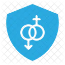 Safety Heterosexual Safe Icon