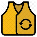 Recycling Safety Safety At Work Vest Icon