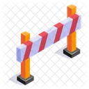 Safety Barrier Construction Icon